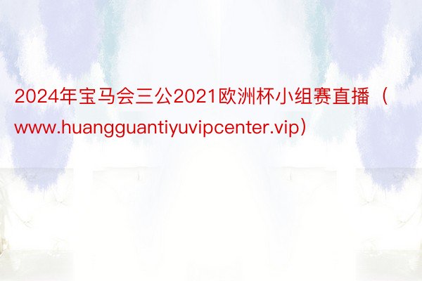 2024年宝马会三公2021欧洲杯小组赛直播（www.hua